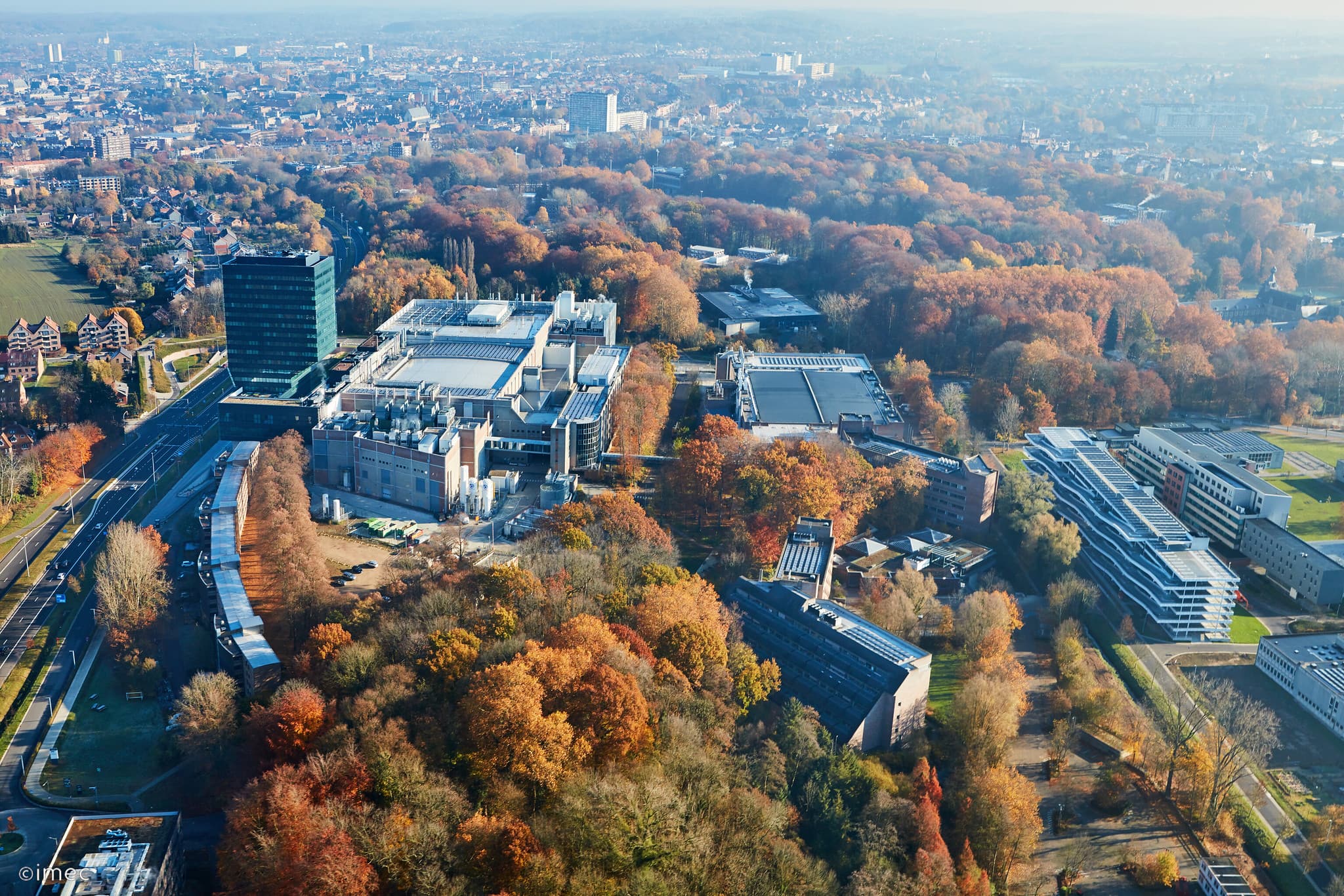 imec leuven lucht
