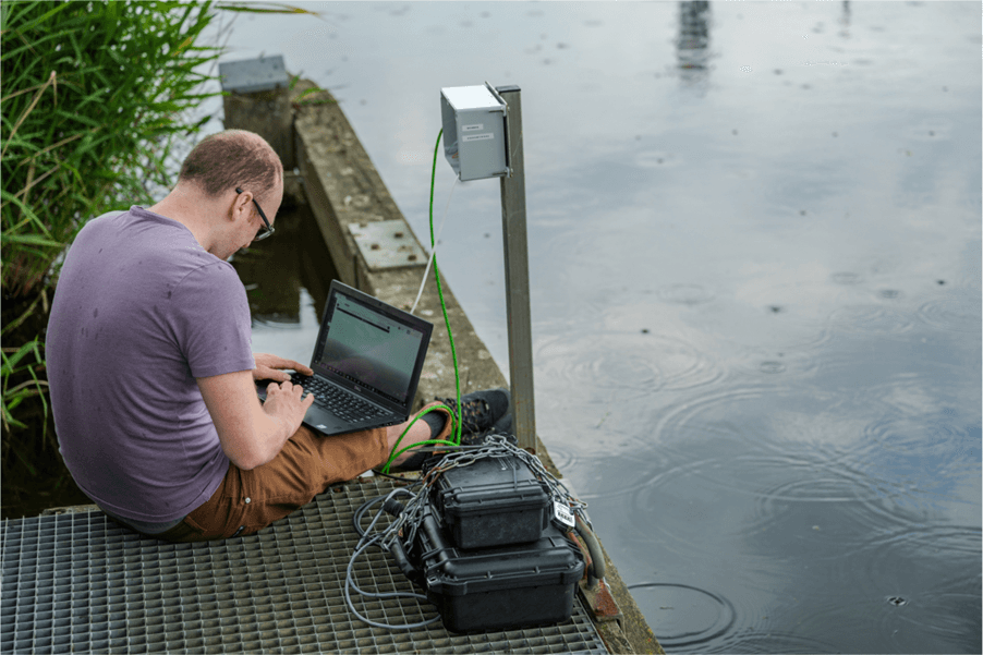 Internet of Water onderzoeker