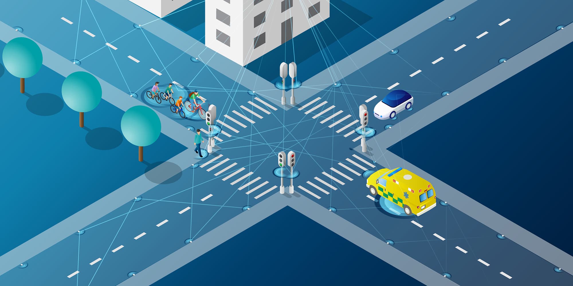 Geconnecteerd verkeer