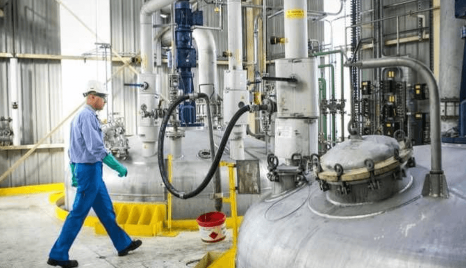 allnex Belgium productieomgeving